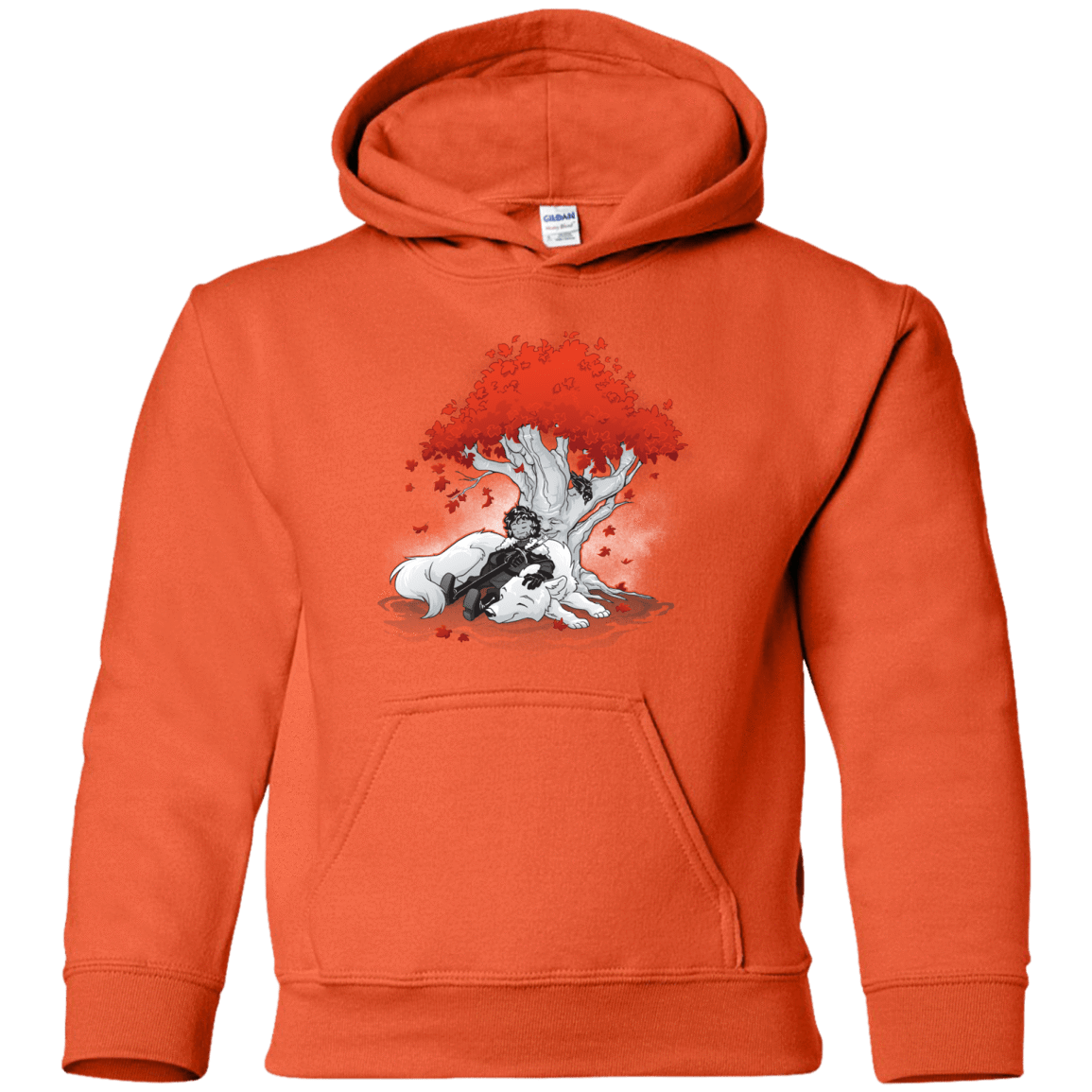 Sweatshirts Orange / YS Quiet Winter Youth Hoodie