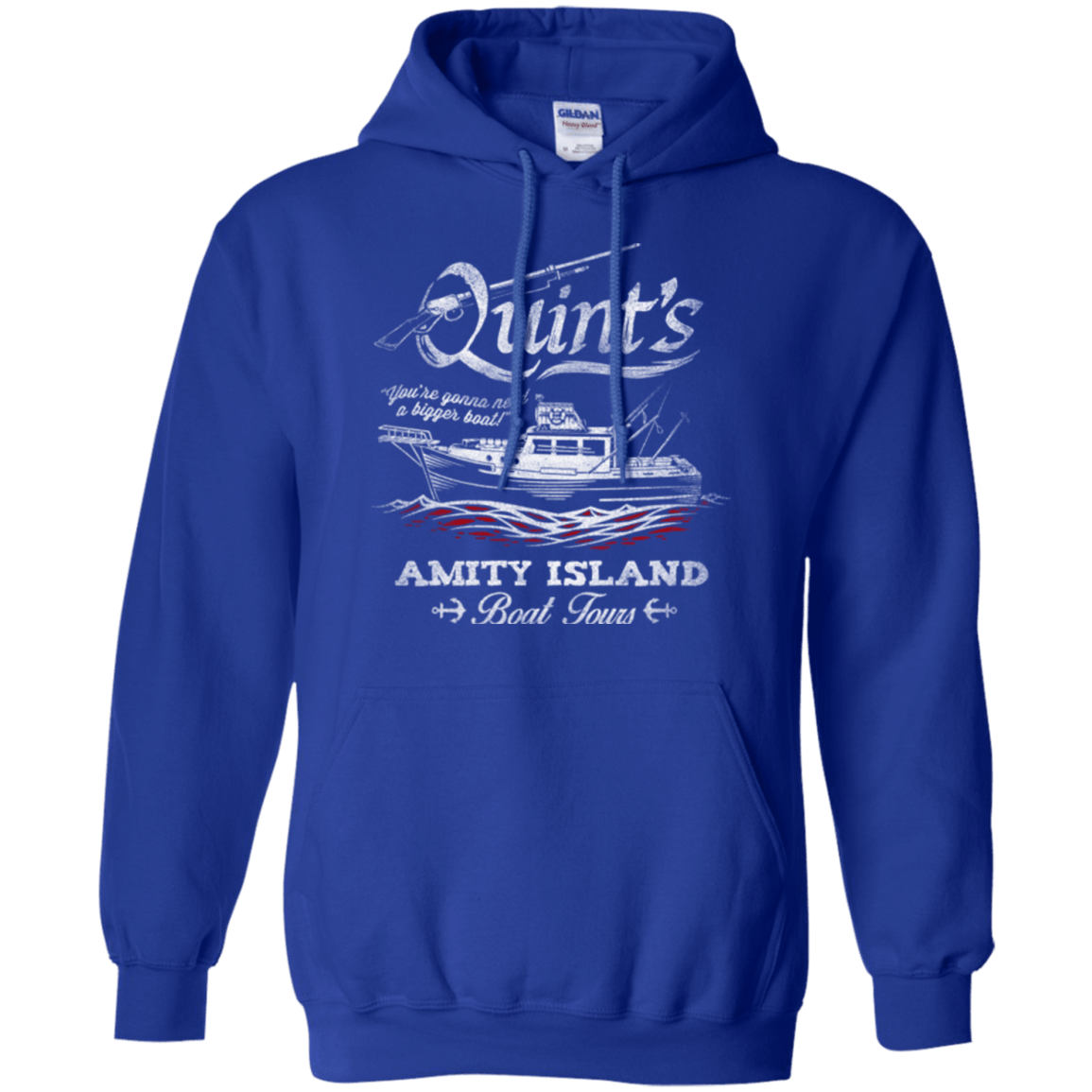 Sweatshirts Royal / Small Quints Boat Tours Pullover Hoodie