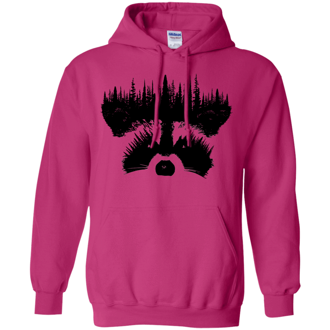 Sweatshirts Heliconia / S Raccoon Eyes Pullover Hoodie
