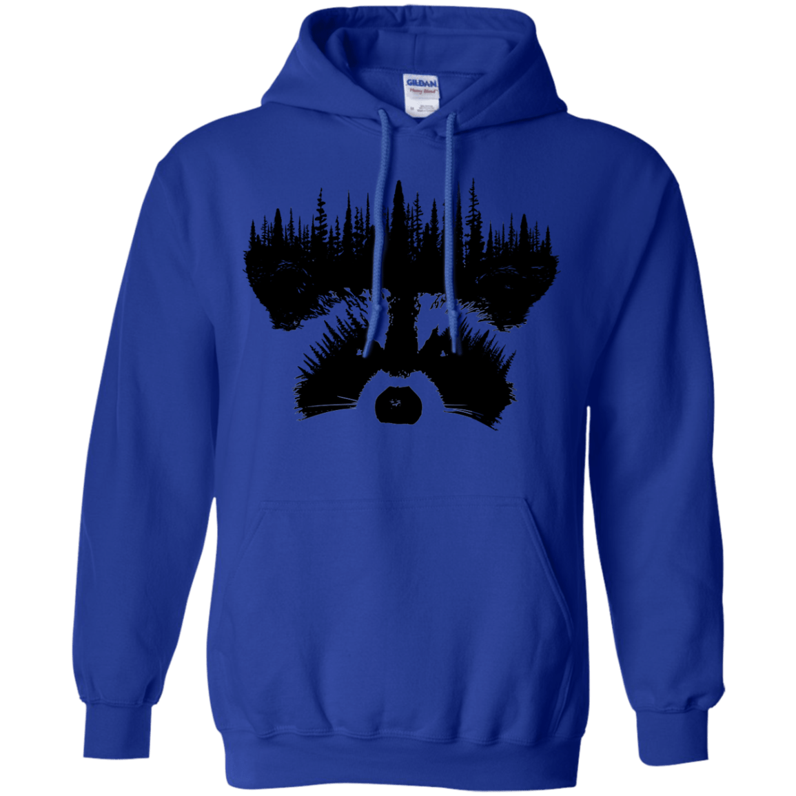 Sweatshirts Royal / S Raccoon Eyes Pullover Hoodie