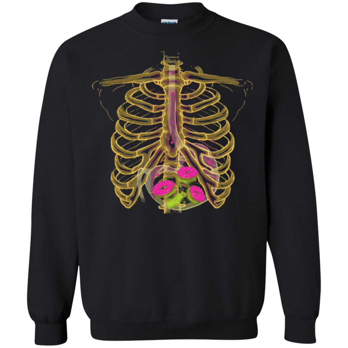 Sweatshirts Black / Small Radioactive Donuts Crewneck Sweatshirt