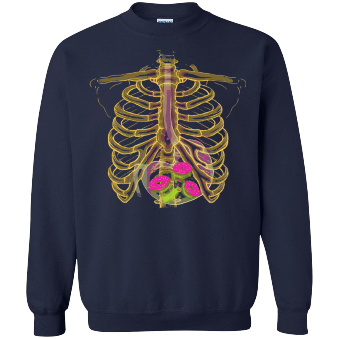 Sweatshirts Navy / Small Radioactive Donuts Crewneck Sweatshirt