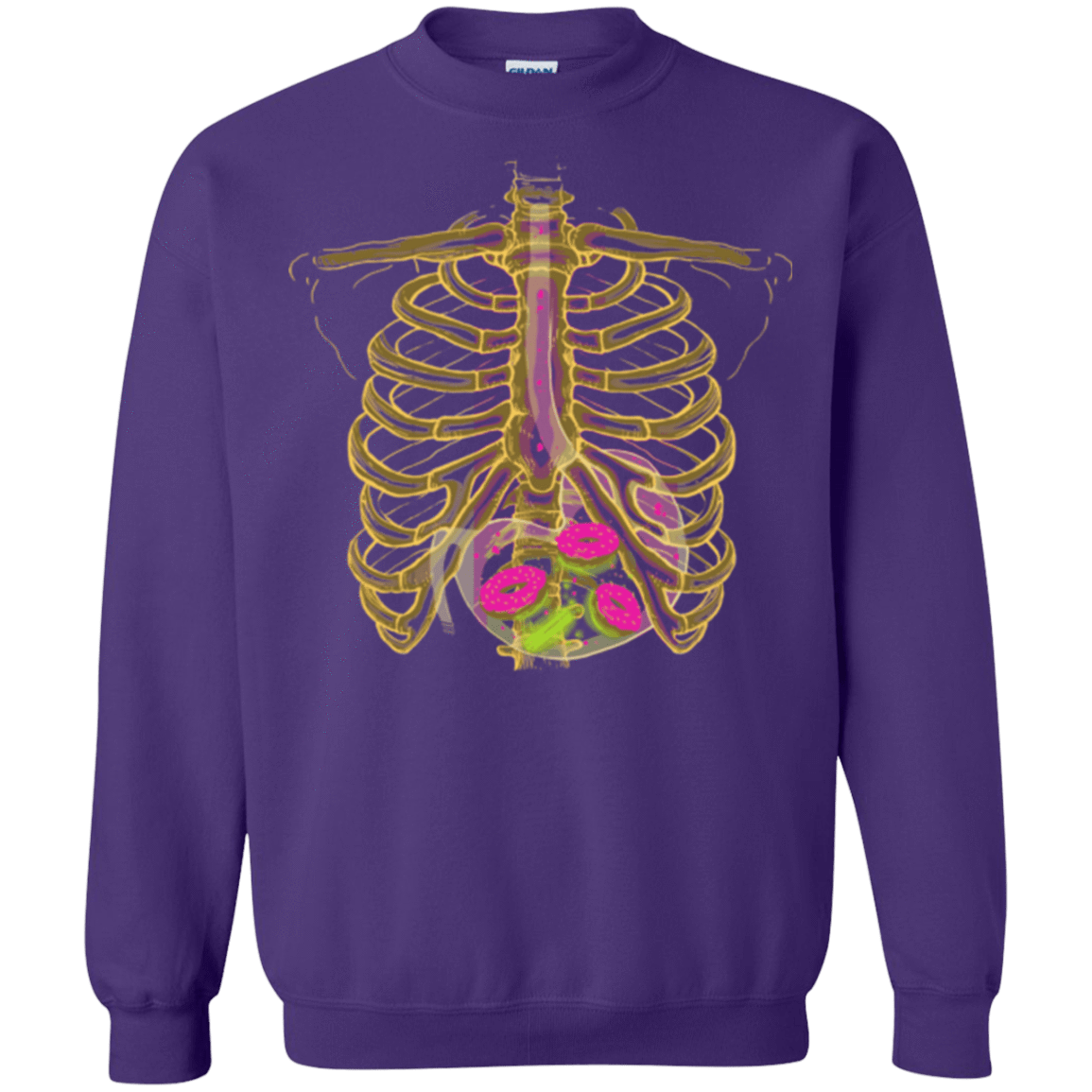 Sweatshirts Purple / Small Radioactive Donuts Crewneck Sweatshirt