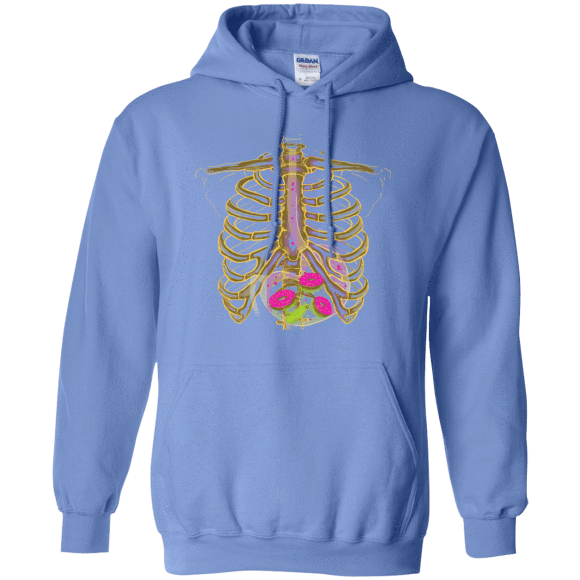 Sweatshirts Carolina Blue / Small Radioactive Donuts Pullover Hoodie