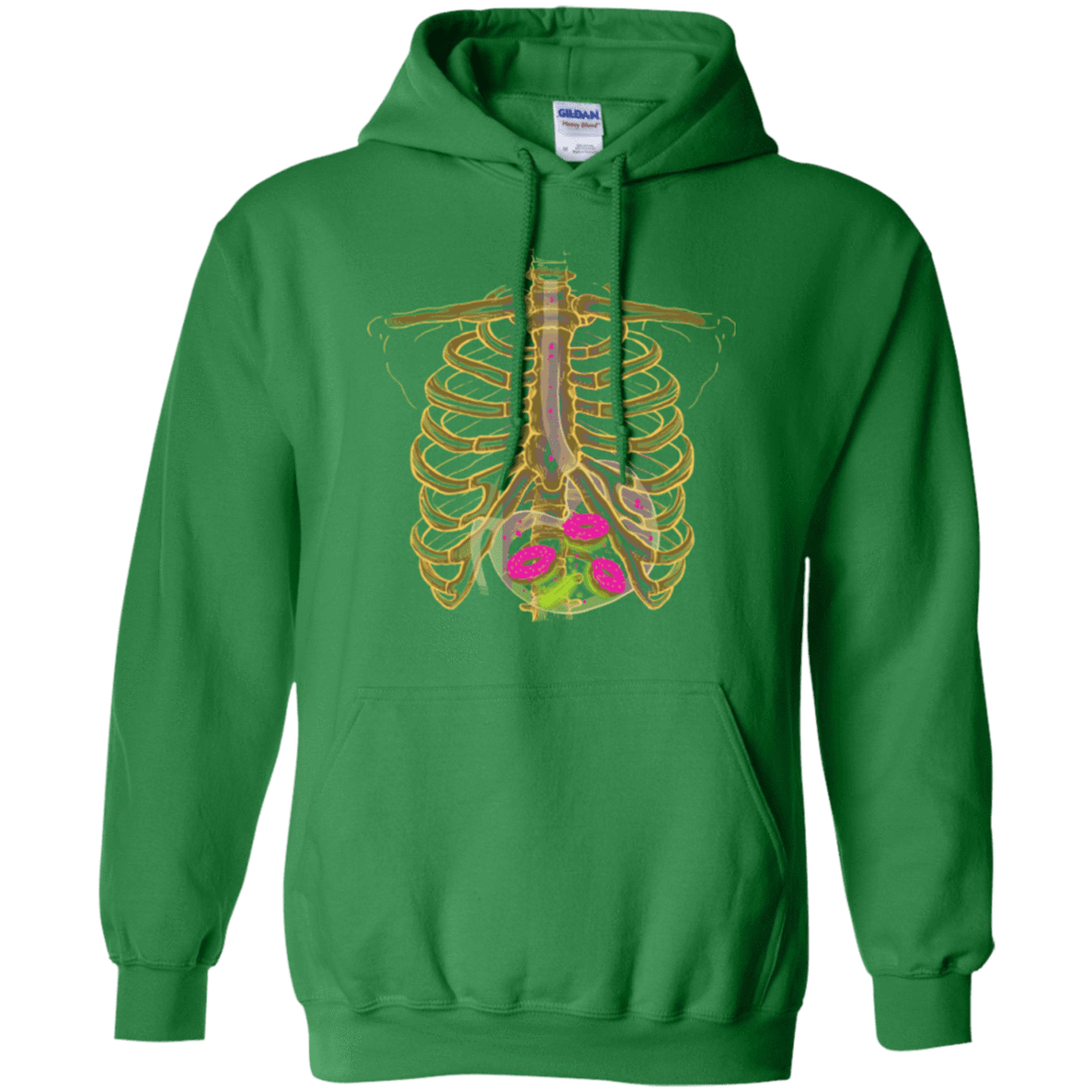 Sweatshirts Irish Green / Small Radioactive Donuts Pullover Hoodie