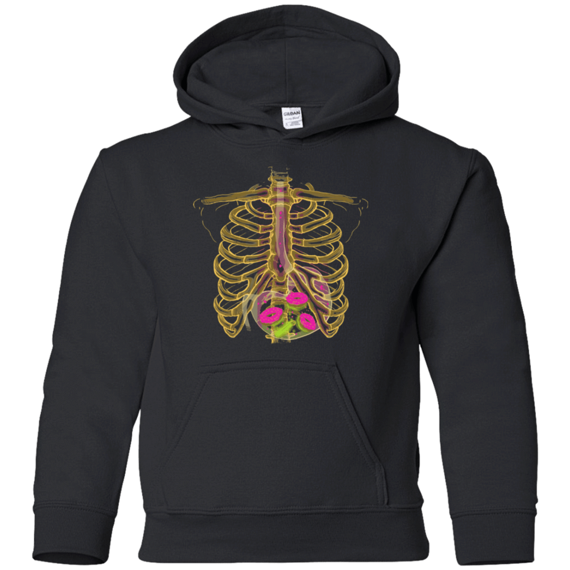 Sweatshirts Black / YS Radioactive Donuts Youth Hoodie