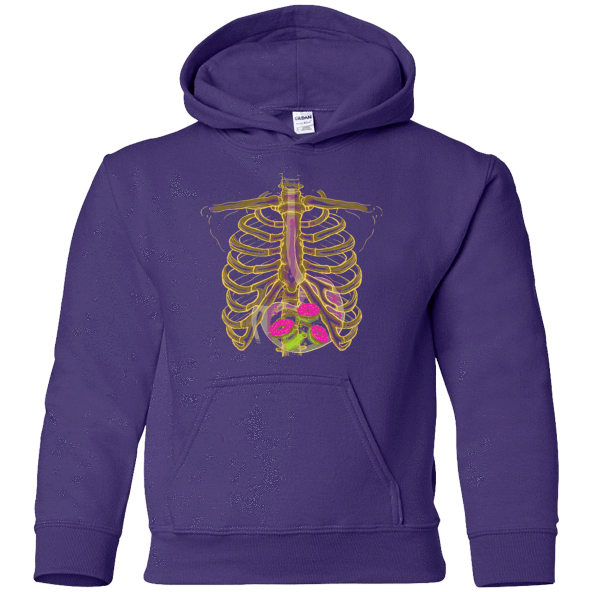 Sweatshirts Purple / YS Radioactive Donuts Youth Hoodie