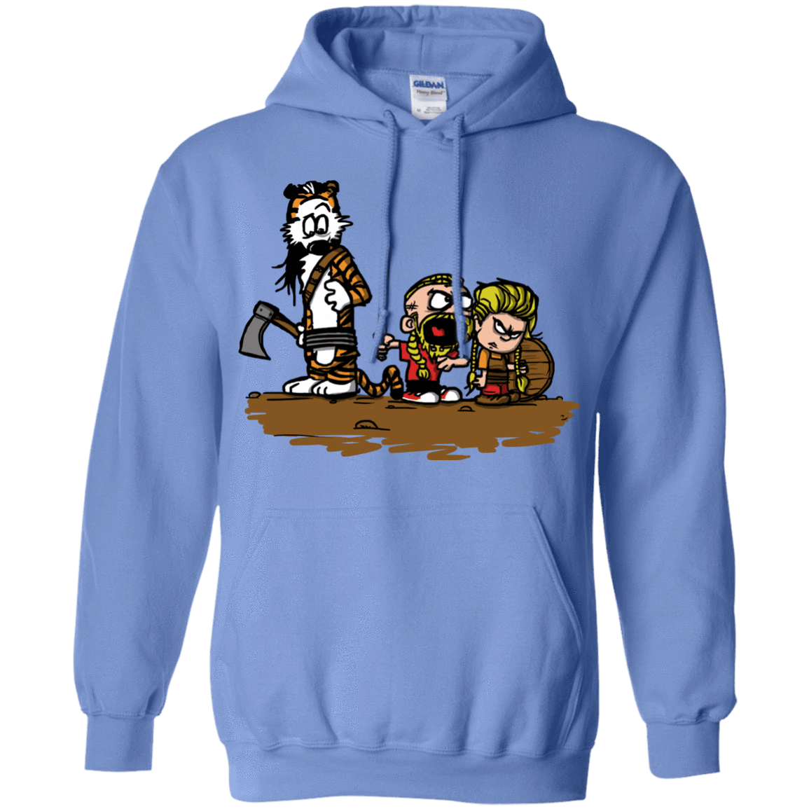 Sweatshirts Carolina Blue / S Raid Pullover Hoodie