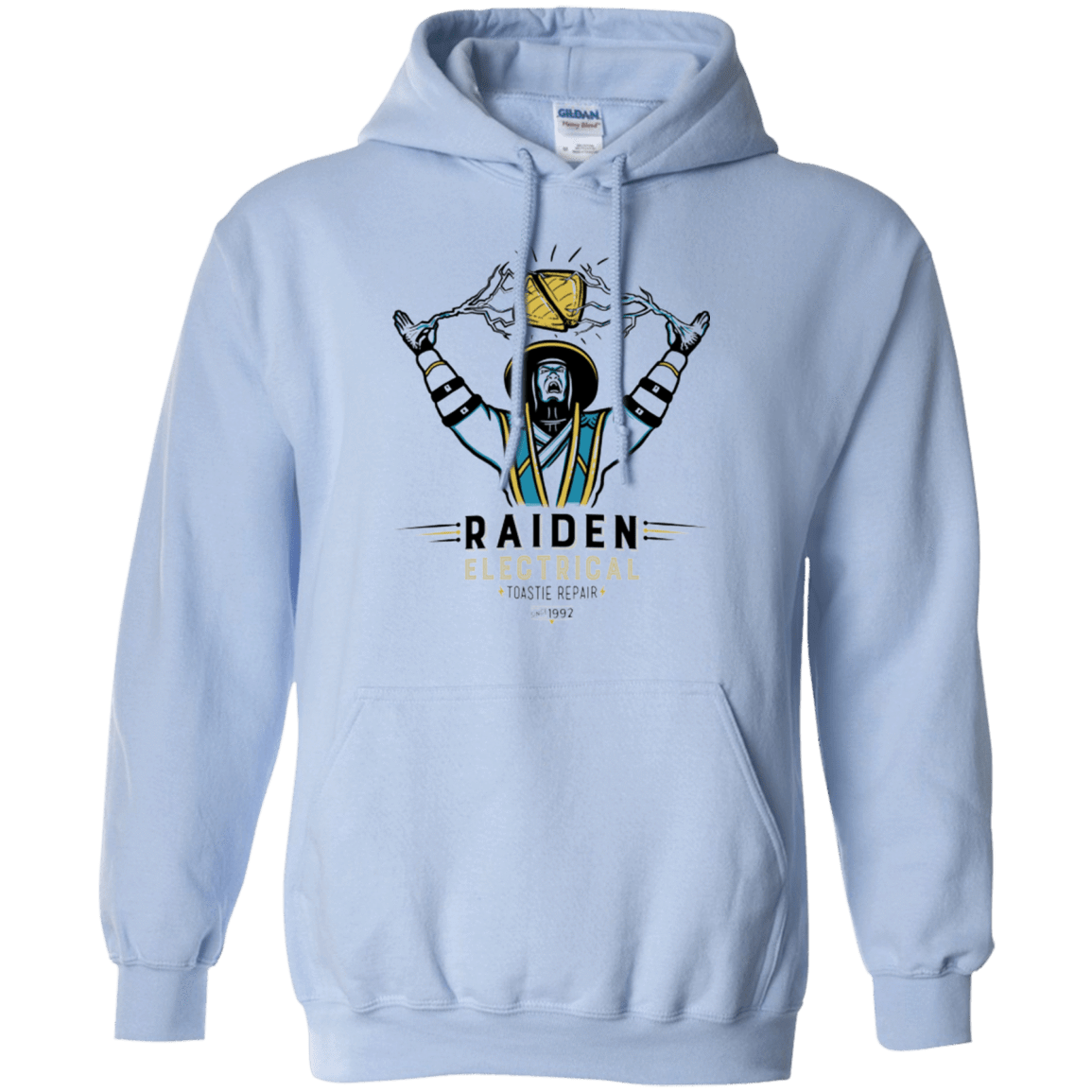 Sweatshirts Light Blue / Small Raiden Electrical Toastie Repair Pullover Hoodie