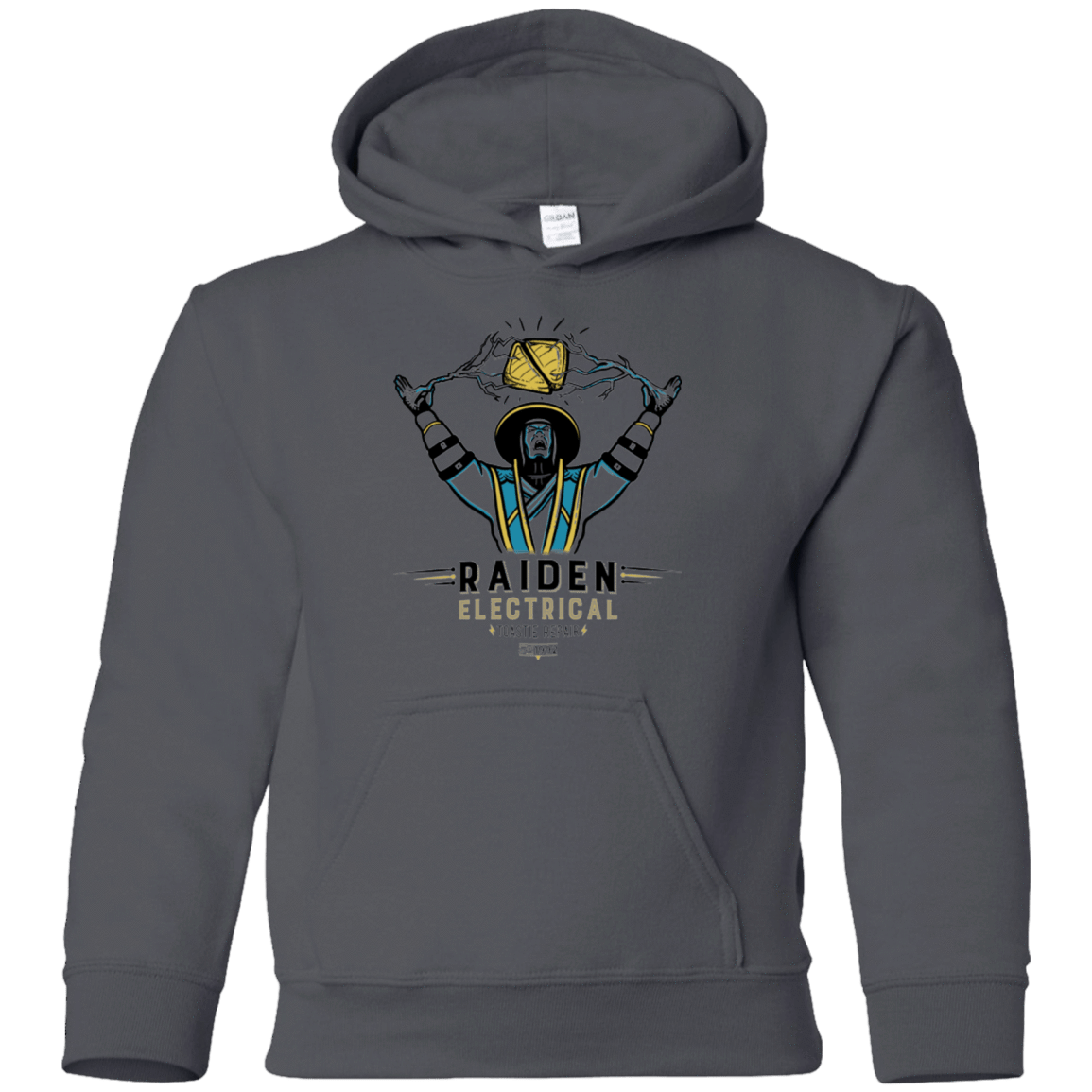 Sweatshirts Charcoal / YS Raiden Electrical Toastie Repair Youth Hoodie