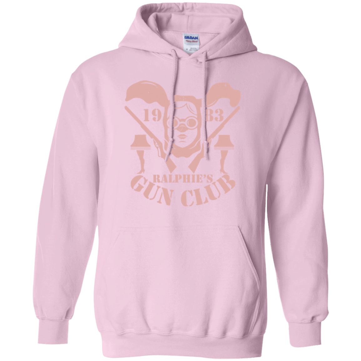 Sweatshirts Light Pink / Small Ralphies Gun Club Pullover Hoodie