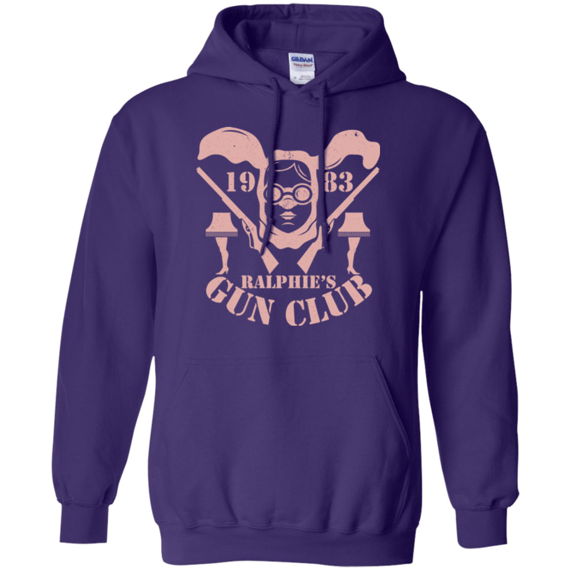 Sweatshirts Purple / Small Ralphies Gun Club Pullover Hoodie
