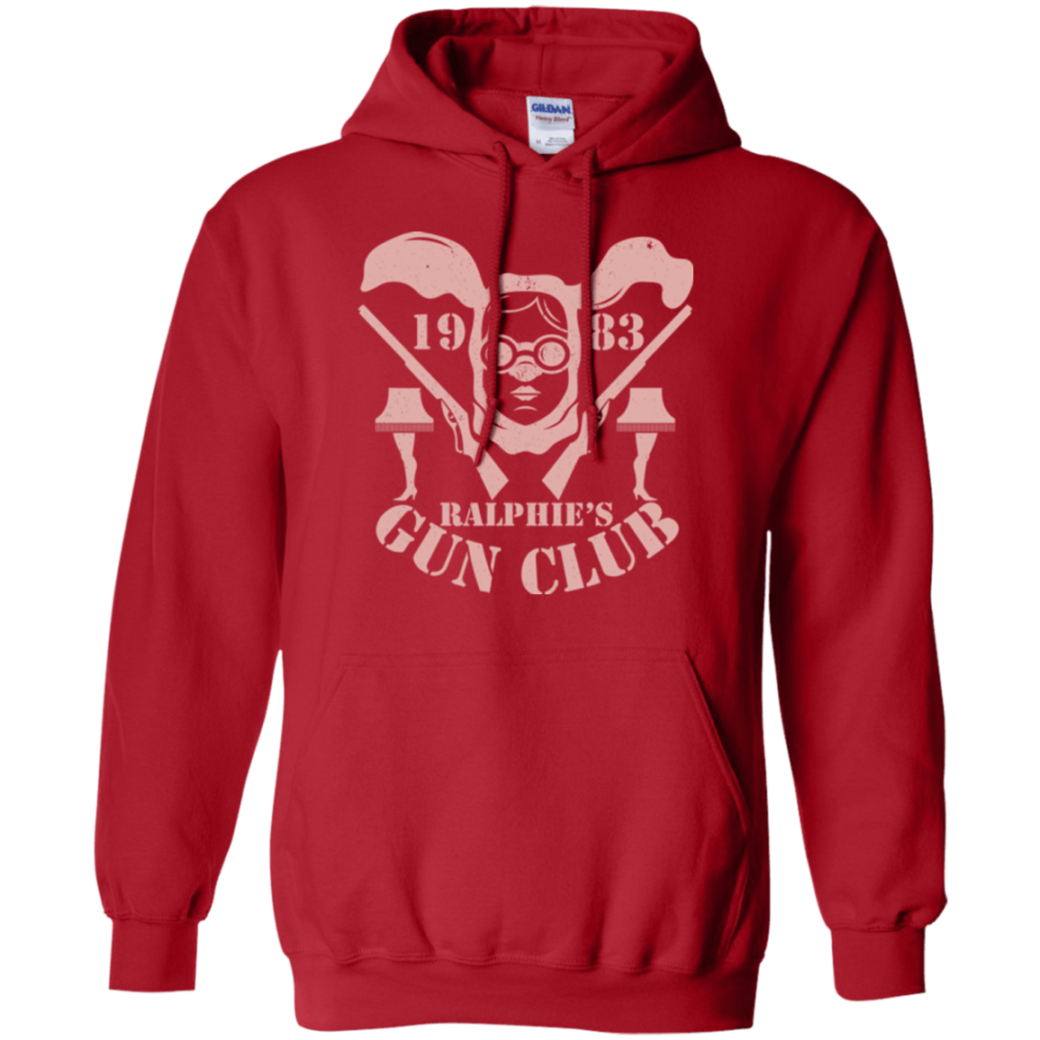 Sweatshirts Red / Small Ralphies Gun Club Pullover Hoodie