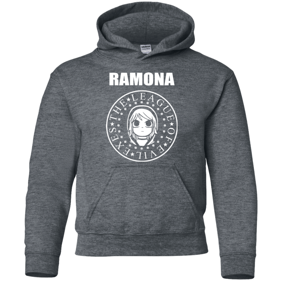 Sweatshirts Dark Heather / YS Ramona Youth Hoodie