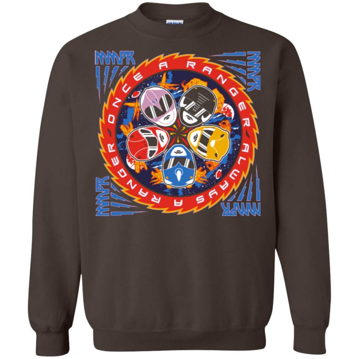 Sweatshirts Dark Chocolate / Small Ranger and Roll Over Crewneck Sweatshirt