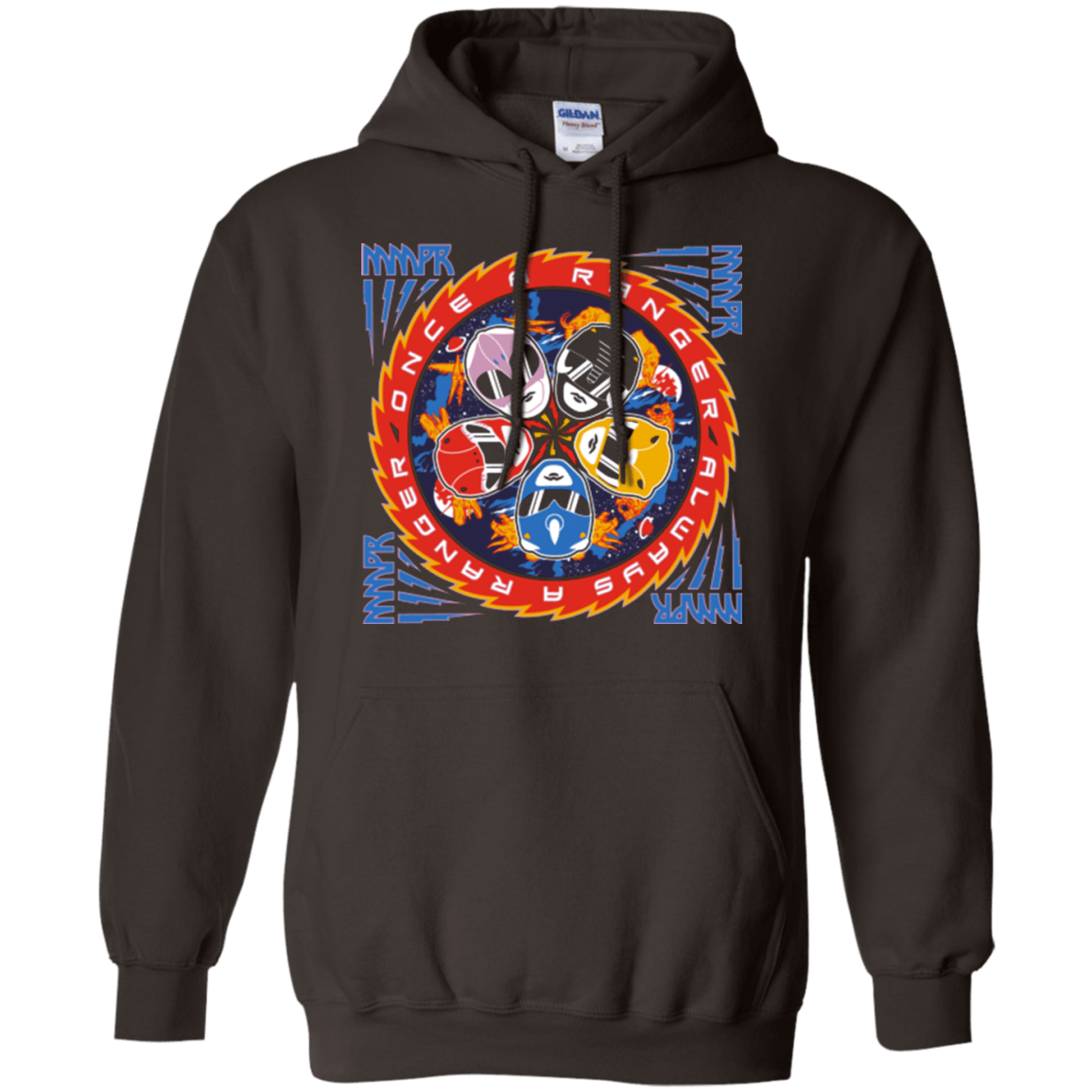 Sweatshirts Dark Chocolate / Small Ranger and Roll Over Pullover Hoodie