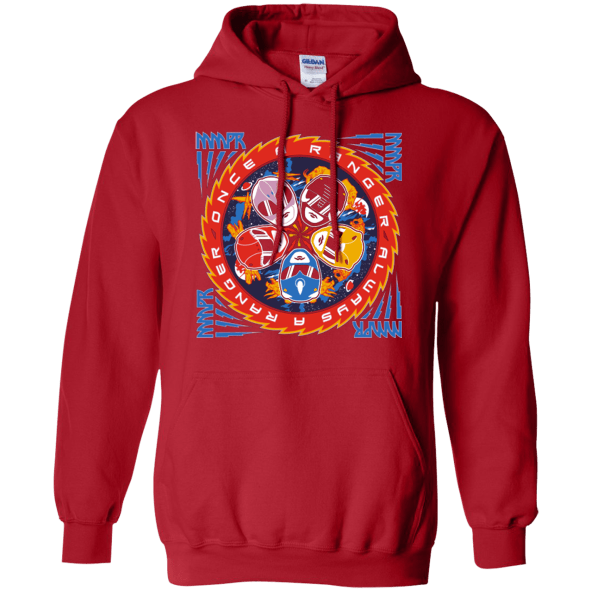 Sweatshirts Red / Small Ranger and Roll Over Pullover Hoodie