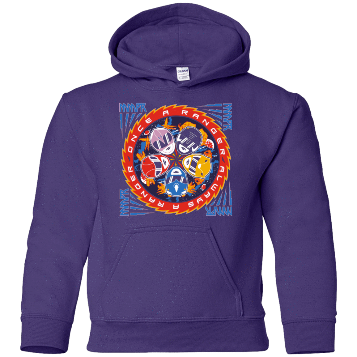 Sweatshirts Purple / YS Ranger and Roll Over Youth Hoodie