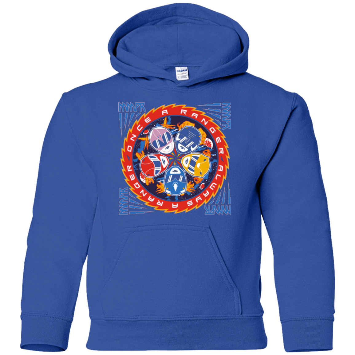 Sweatshirts Royal / YS Ranger and Roll Over Youth Hoodie