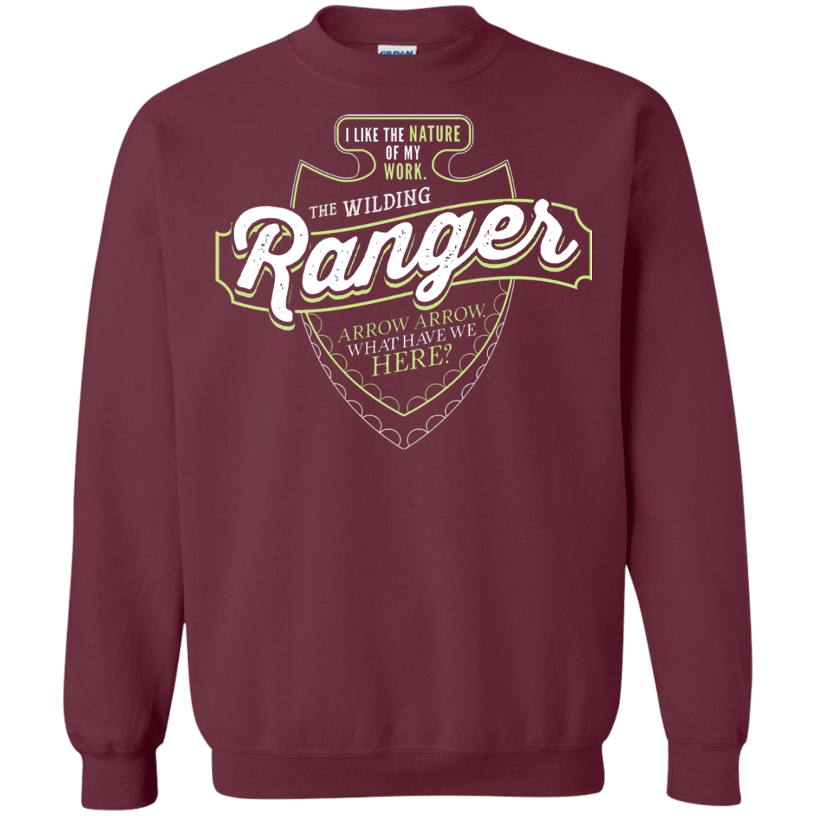 Sweatshirts Maroon / S Ranger Crewneck Sweatshirt
