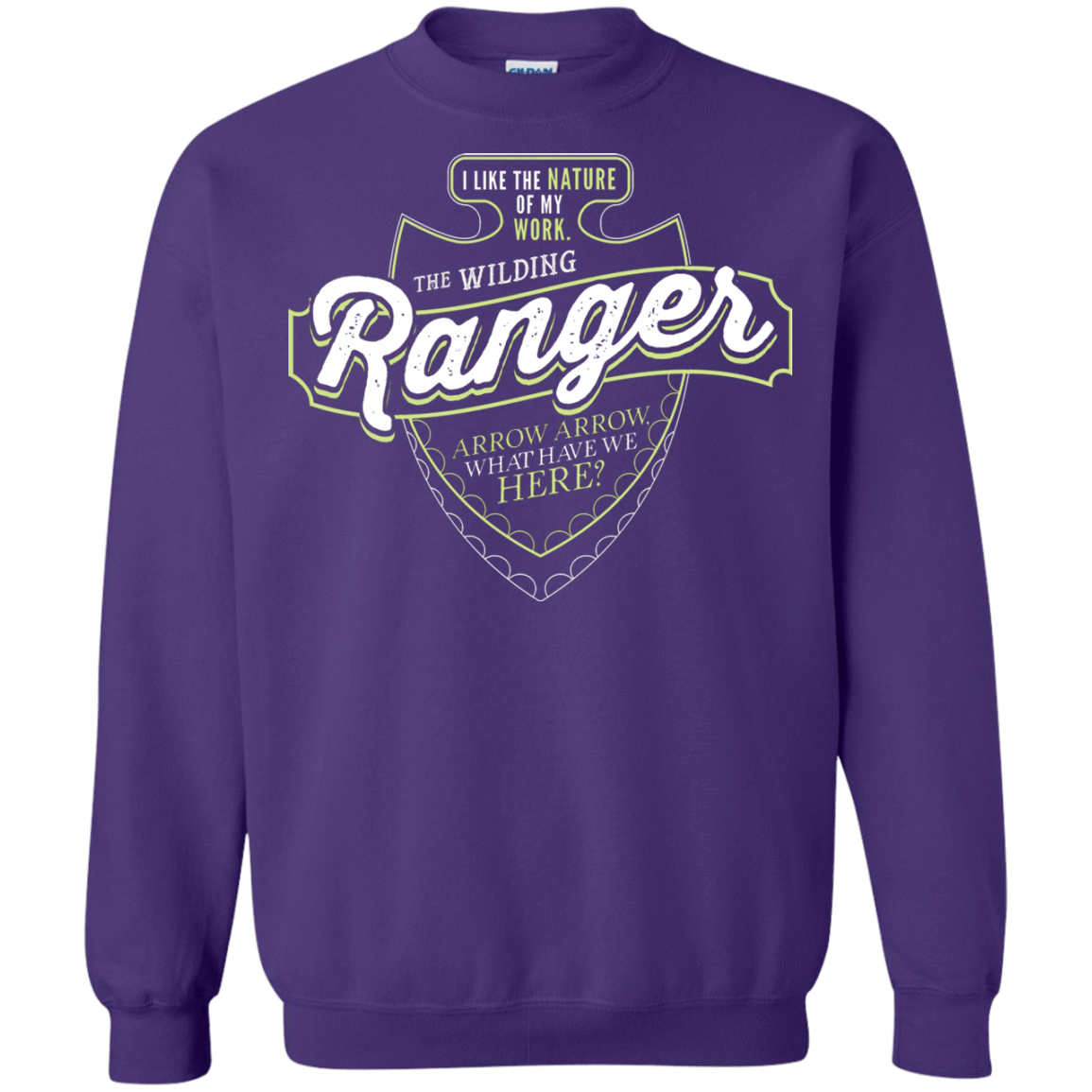 Sweatshirts Purple / S Ranger Crewneck Sweatshirt