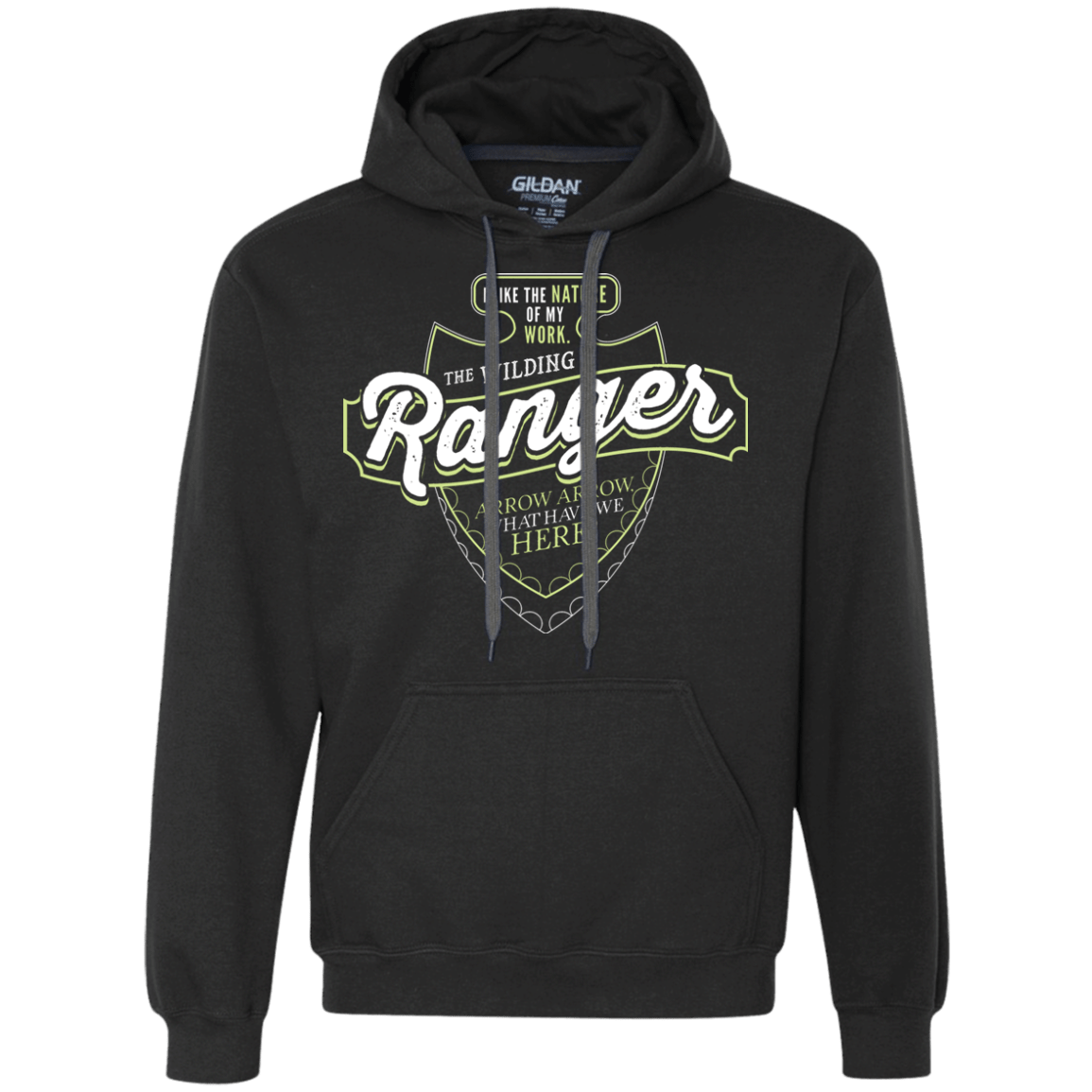 Sweatshirts Black / S Ranger Premium Fleece Hoodie