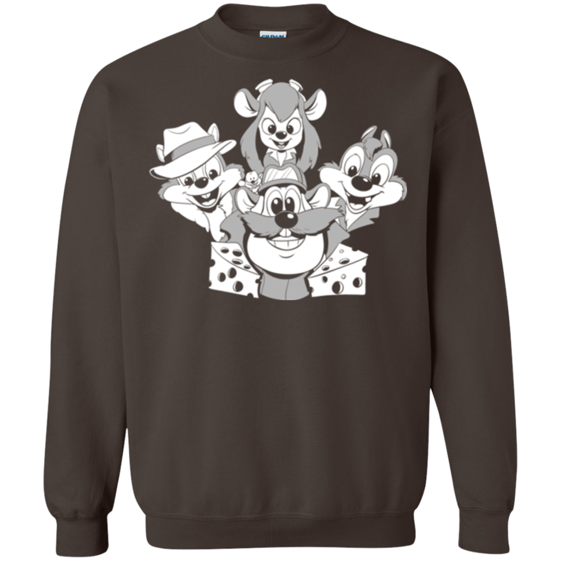 Sweatshirts Dark Chocolate / S Rangers Rap Crewneck Sweatshirt