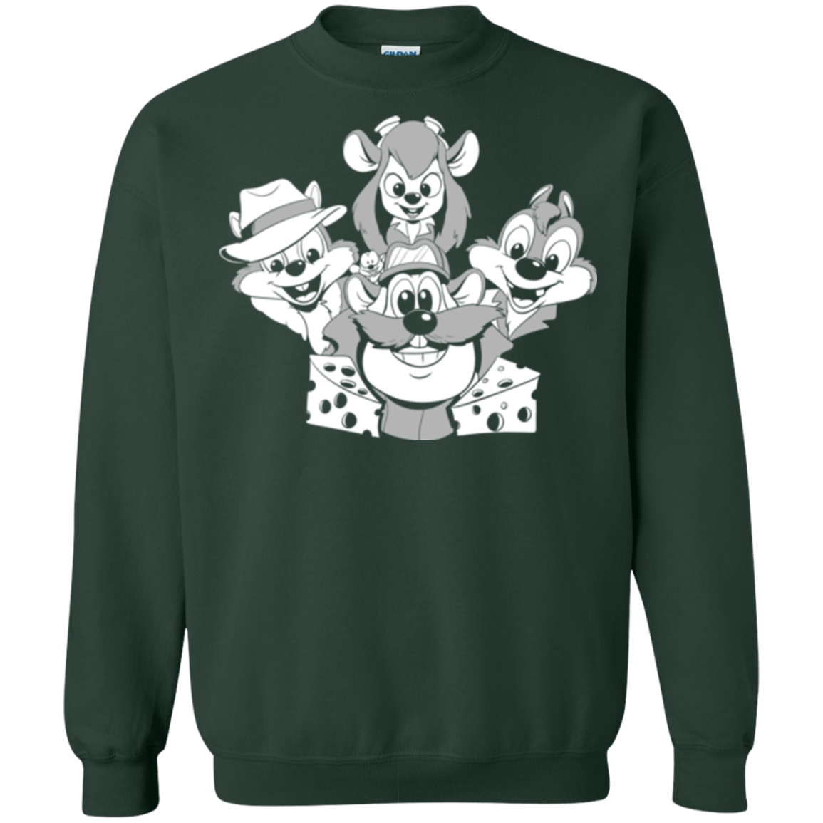 Sweatshirts Forest Green / S Rangers Rap Crewneck Sweatshirt