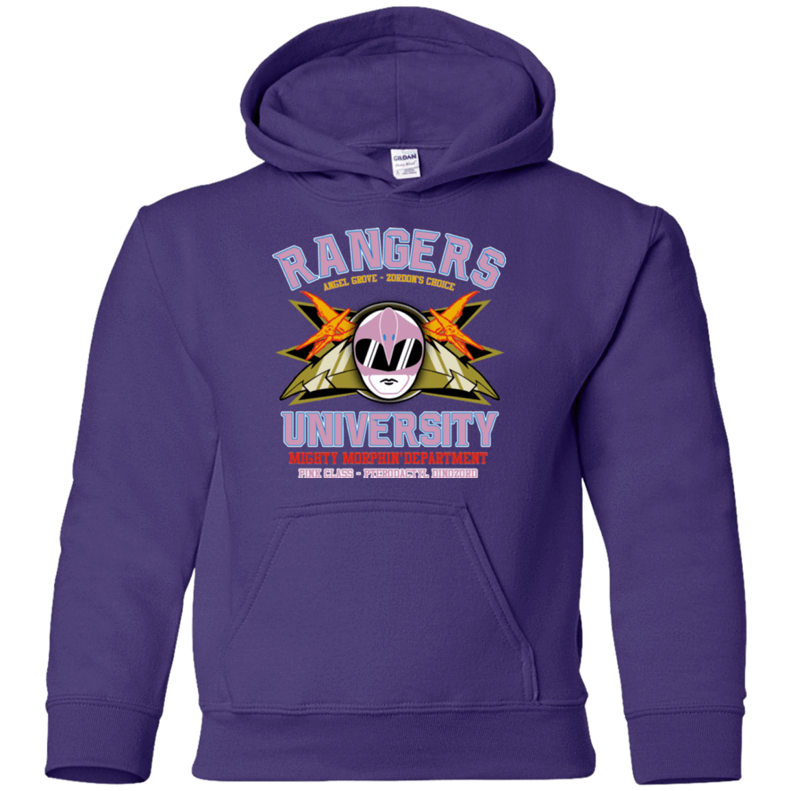 Rangers U Pink Ranger Youth Hoodie