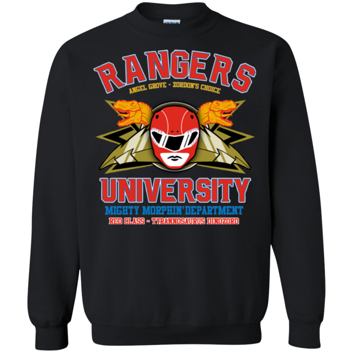 Sweatshirts Black / Small Rangers U - Red Ranger Crewneck Sweatshirt