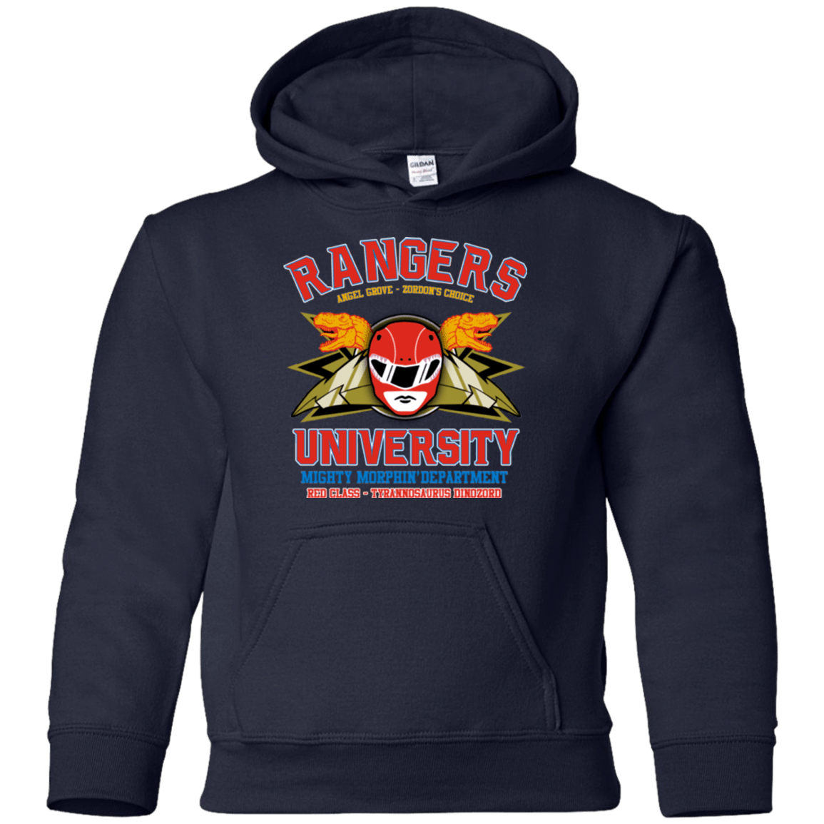 Rangers U - Red Ranger Youth Hoodie