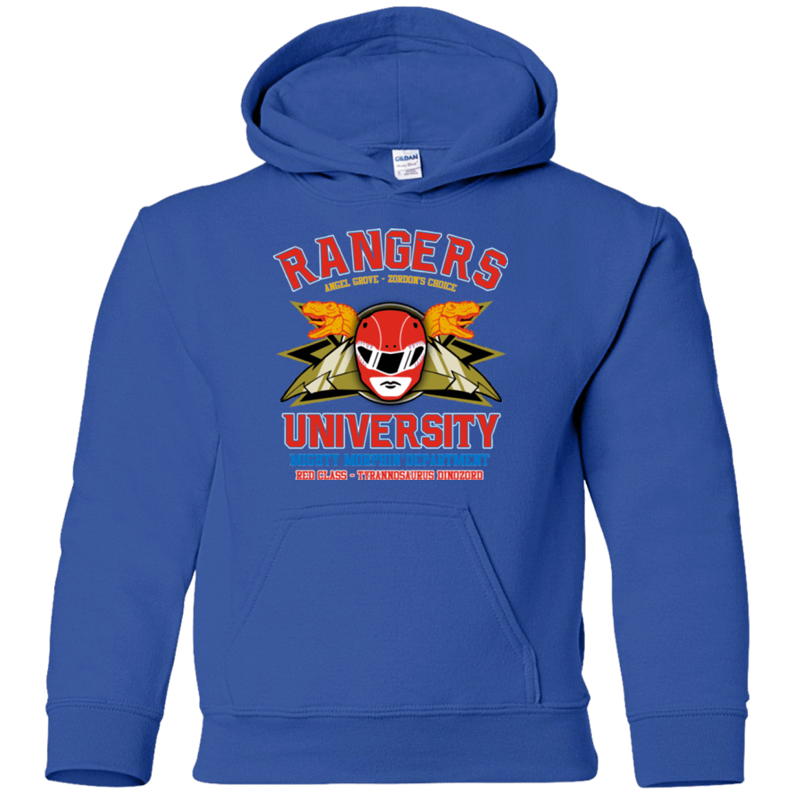 Sweatshirts Royal / YS Rangers U - Red Ranger Youth Hoodie