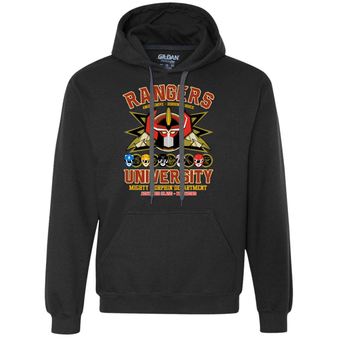 Sweatshirts Black / Small RANGERS U Ultimate Premium Fleece Hoodie