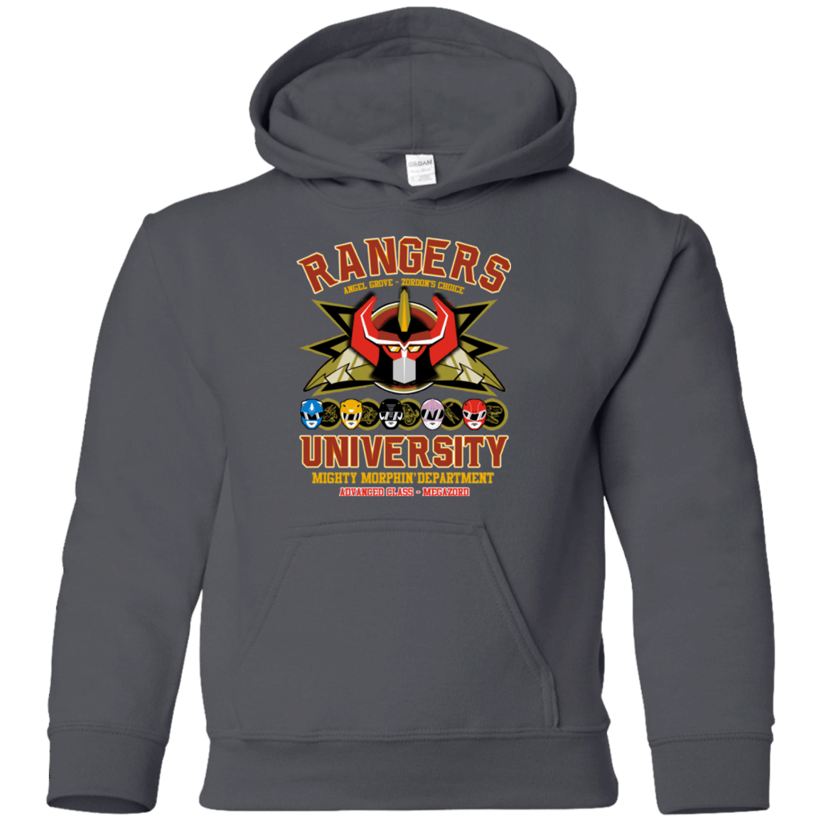 Sweatshirts Charcoal / YS RANGERS U Ultimate Youth Hoodie