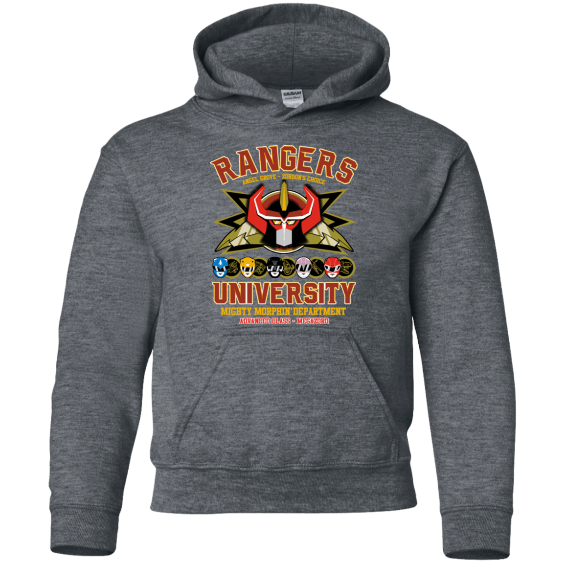 Sweatshirts Dark Heather / YS RANGERS U Ultimate Youth Hoodie