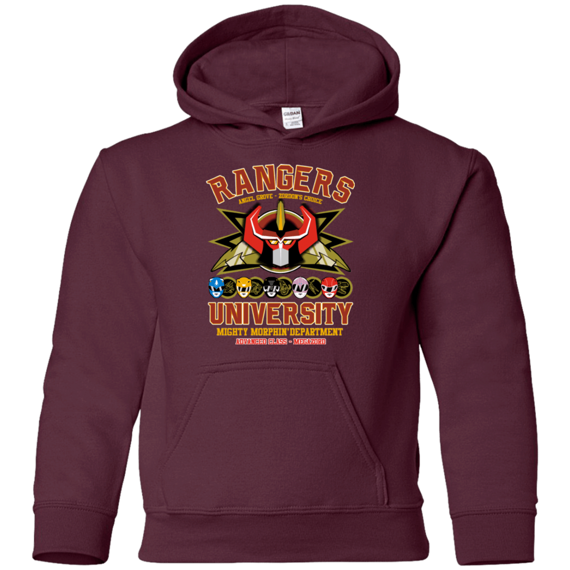 Sweatshirts Maroon / YS RANGERS U Ultimate Youth Hoodie