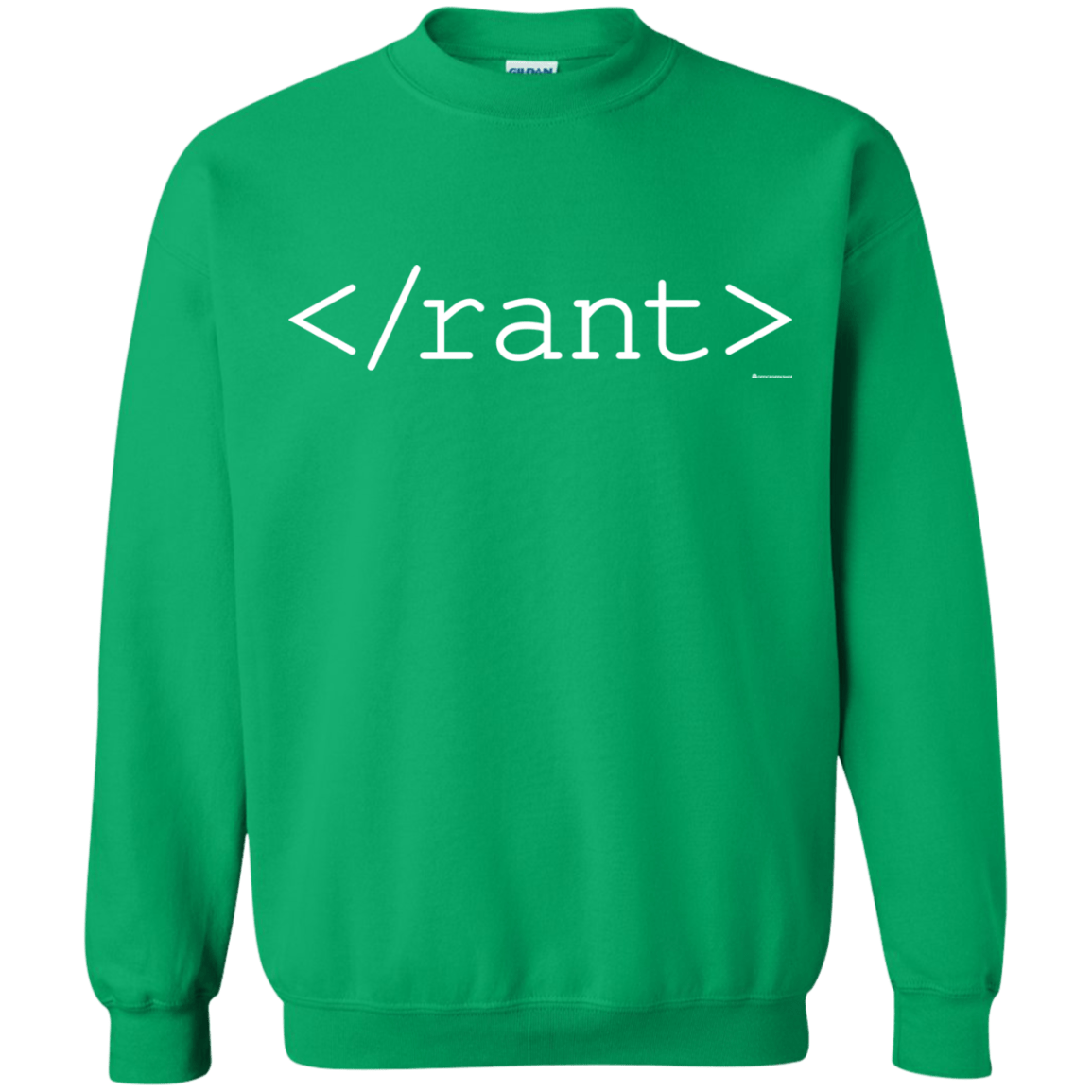 Sweatshirts Irish Green / Small Rant Crewneck Sweatshirt