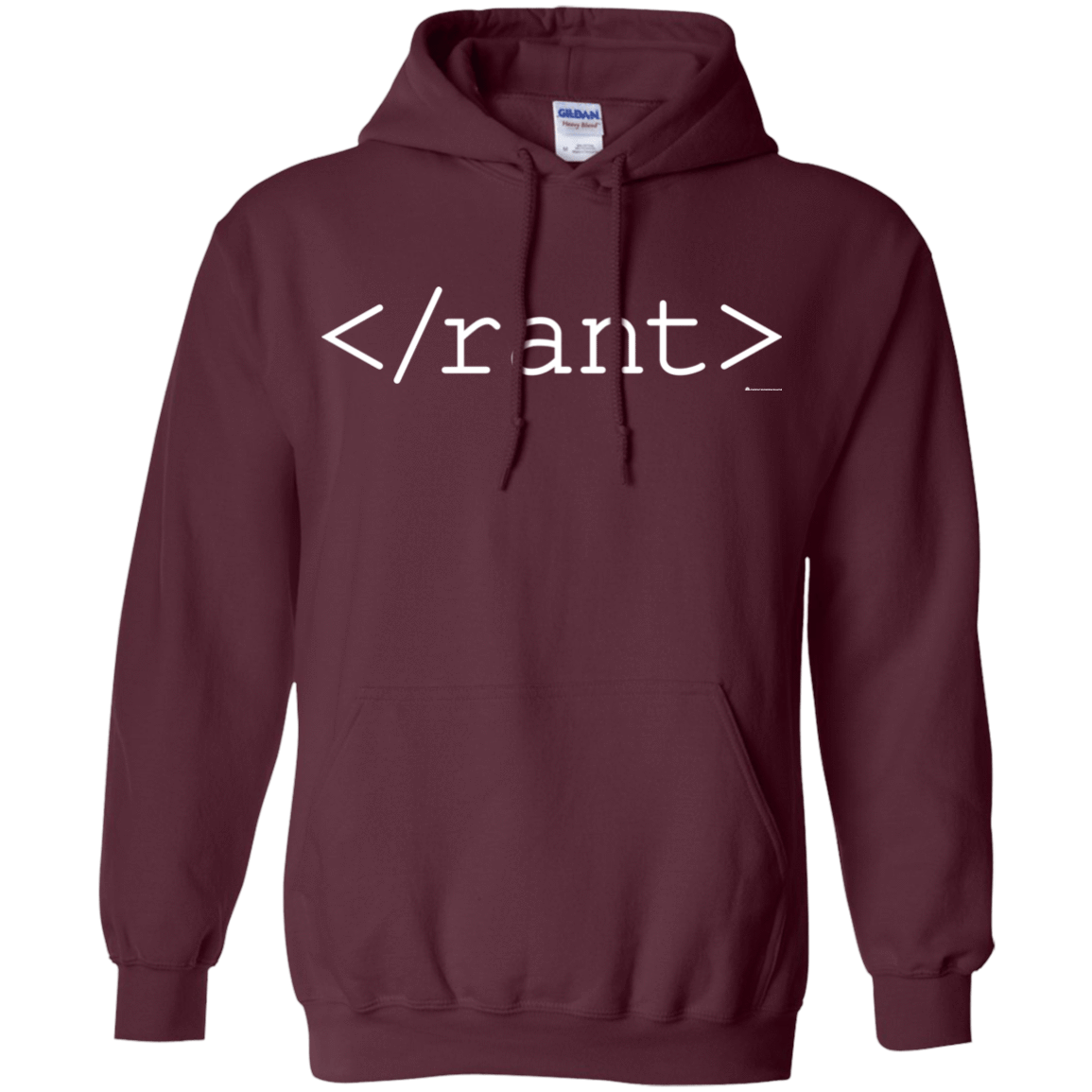 Sweatshirts Maroon / Small Rant Pullover Hoodie