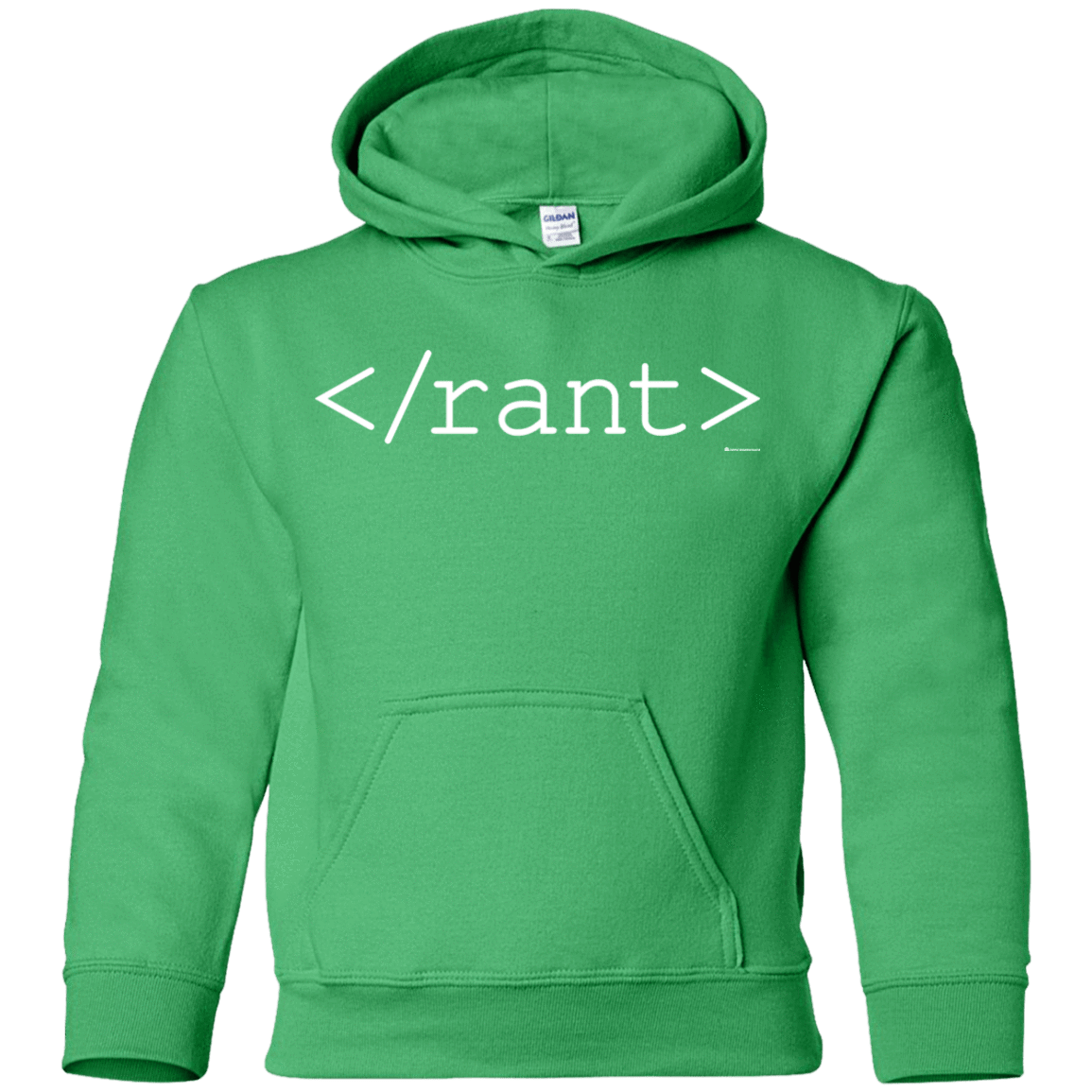 Sweatshirts Irish Green / YS Rant Youth Hoodie