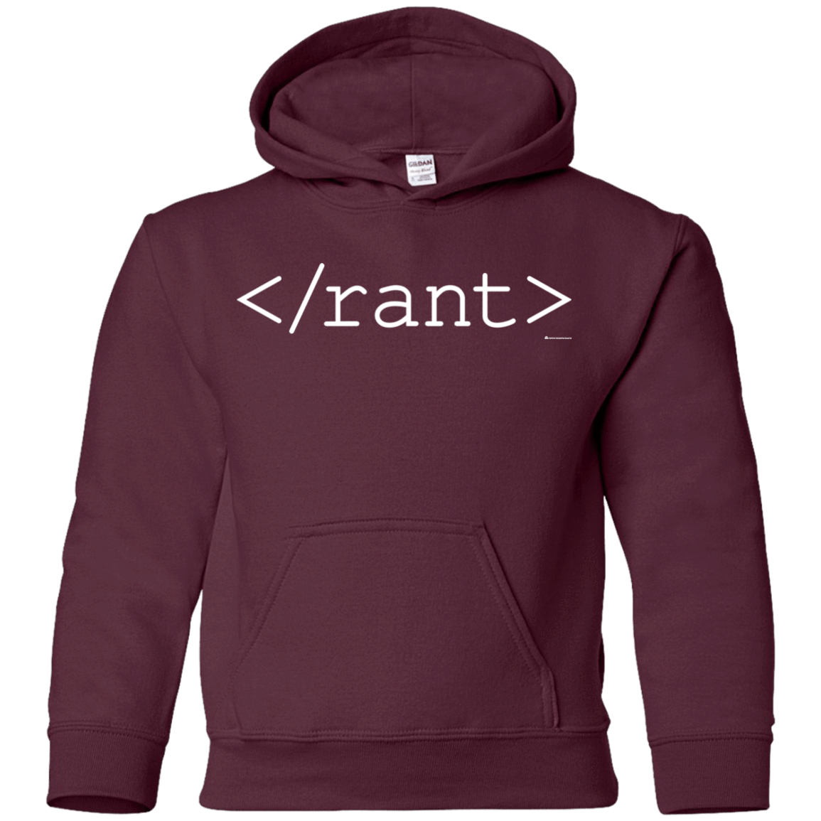 Sweatshirts Maroon / YS Rant Youth Hoodie