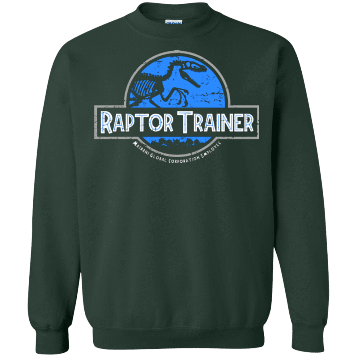 Sweatshirts Forest Green / Small Raptor Trainer Crewneck Sweatshirt