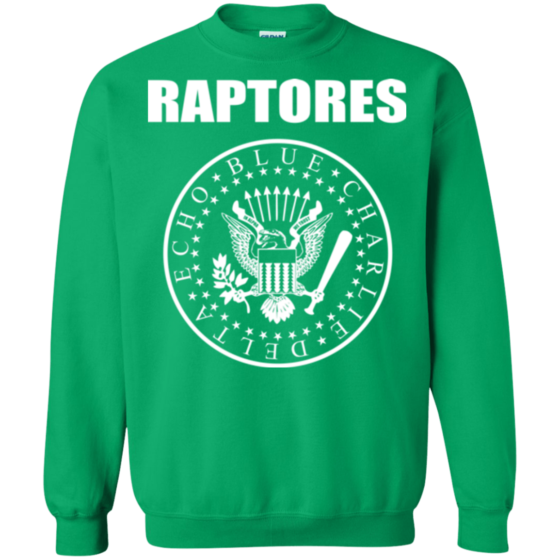 Sweatshirts Irish Green / Small Raptores Crewneck Sweatshirt