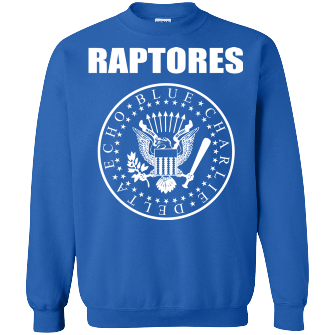Sweatshirts Royal / Small Raptores Crewneck Sweatshirt