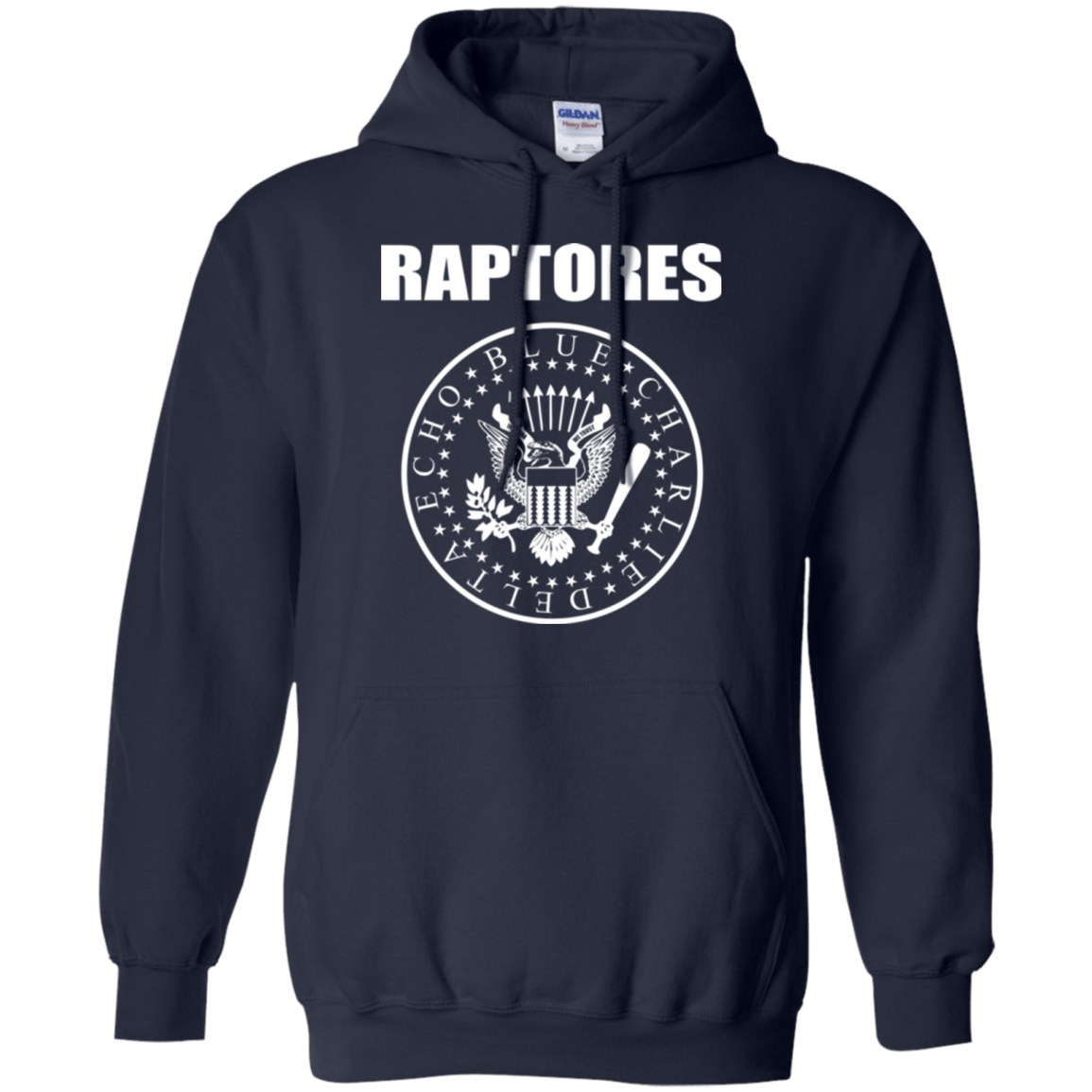 Sweatshirts Navy / Small Raptores Pullover Hoodie