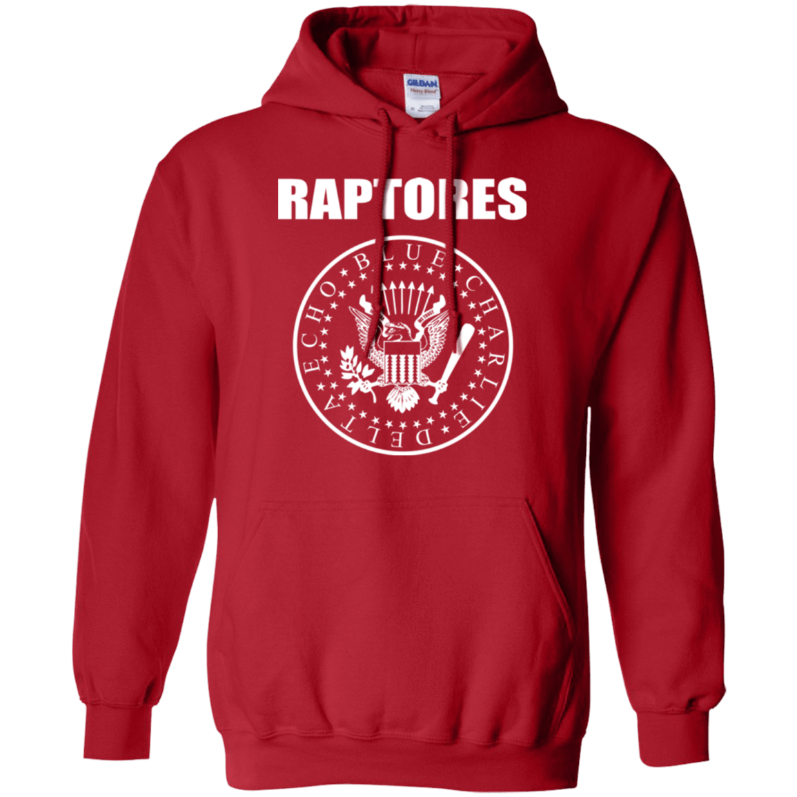 Sweatshirts Red / Small Raptores Pullover Hoodie