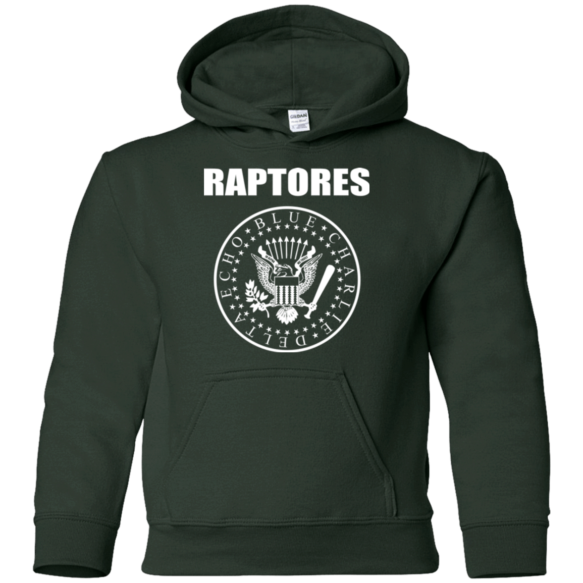 Sweatshirts Forest Green / YS Raptores Youth Hoodie