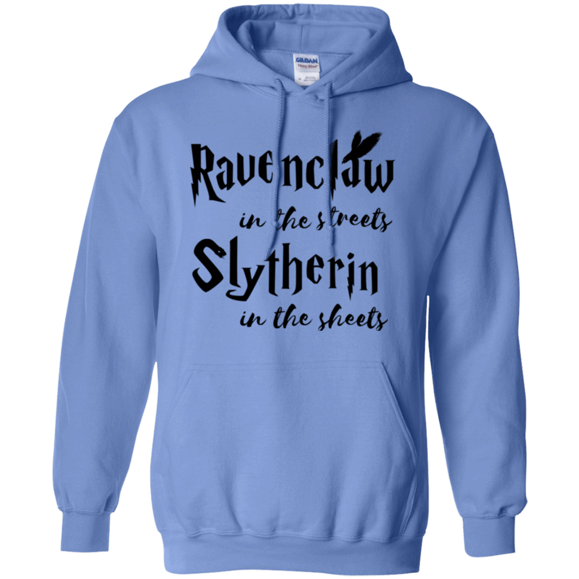 Sweatshirts Carolina Blue / Small Ravenclaw Streets Pullover Hoodie