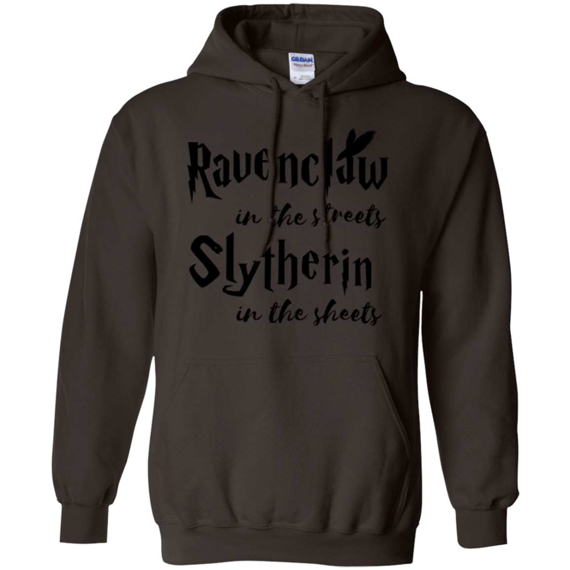 Sweatshirts Dark Chocolate / Small Ravenclaw Streets Pullover Hoodie