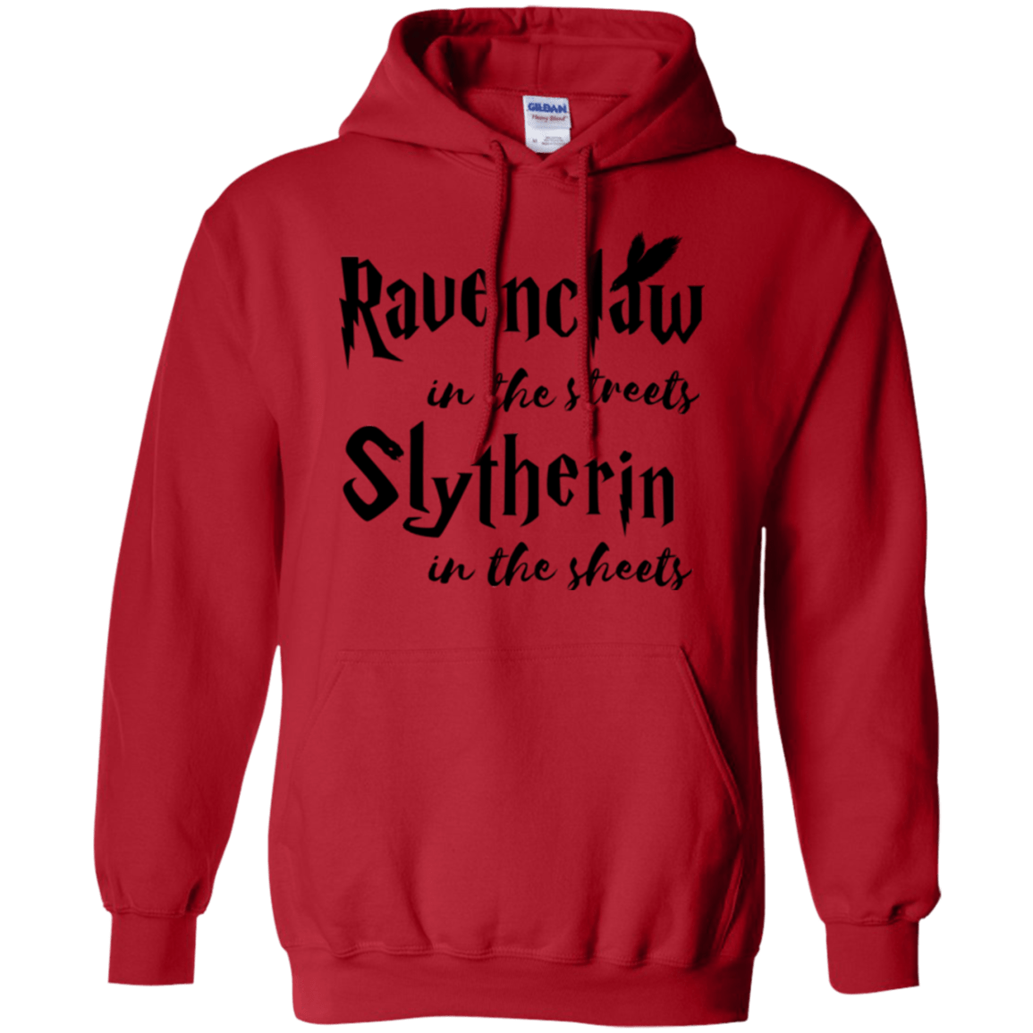 Sweatshirts Red / Small Ravenclaw Streets Pullover Hoodie