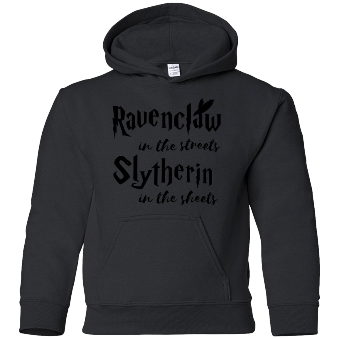 Sweatshirts Black / YS Ravenclaw Streets Youth Hoodie